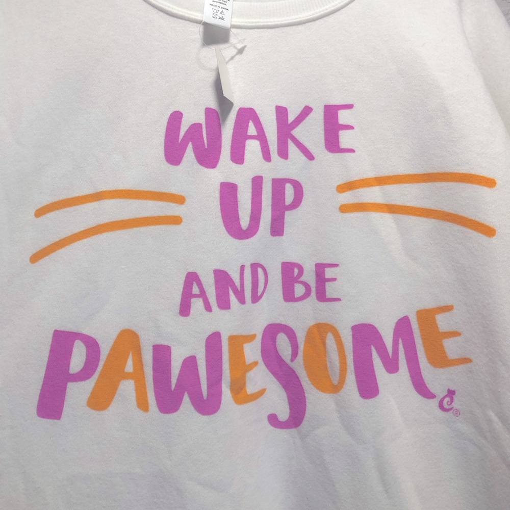 Cat Lady Box NWT size XL Sweatshirt be Pawsome